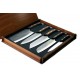 Alaz: 5'li Şef Bıçağı Seti Kutulu - Klasik, Santoku, Kiritsuke, Fileto & Doğrama Bıçağı, Satır Seti