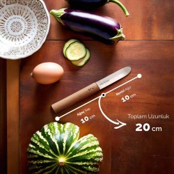 Sebze Oyacağı: Patlıcan, Kabak, Biber - Oyma Bıçağı 