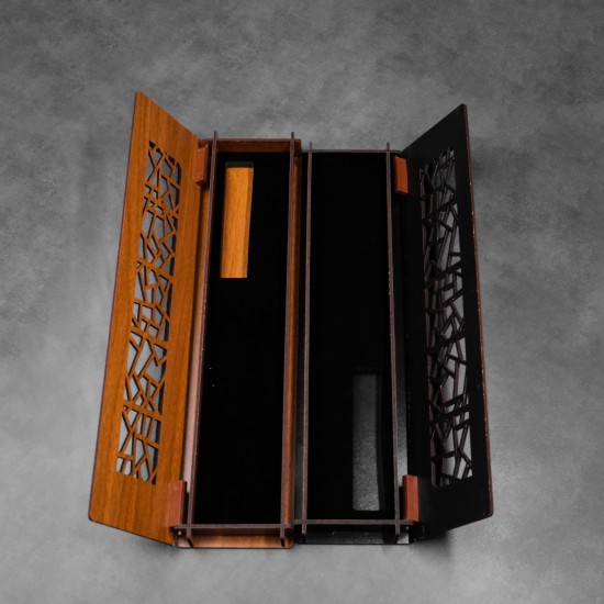 El Yapımı Kiritsuke Şef Bıçağı (30 cm) - Werzalit Saplı