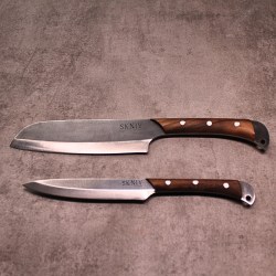 Alaz: Santoku ve Fileto & Doğrama Bıçağı Seti 