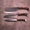 Alaz: Kiritsuke, Fileto & Doğrama Bıçağı ve Satır Seti
